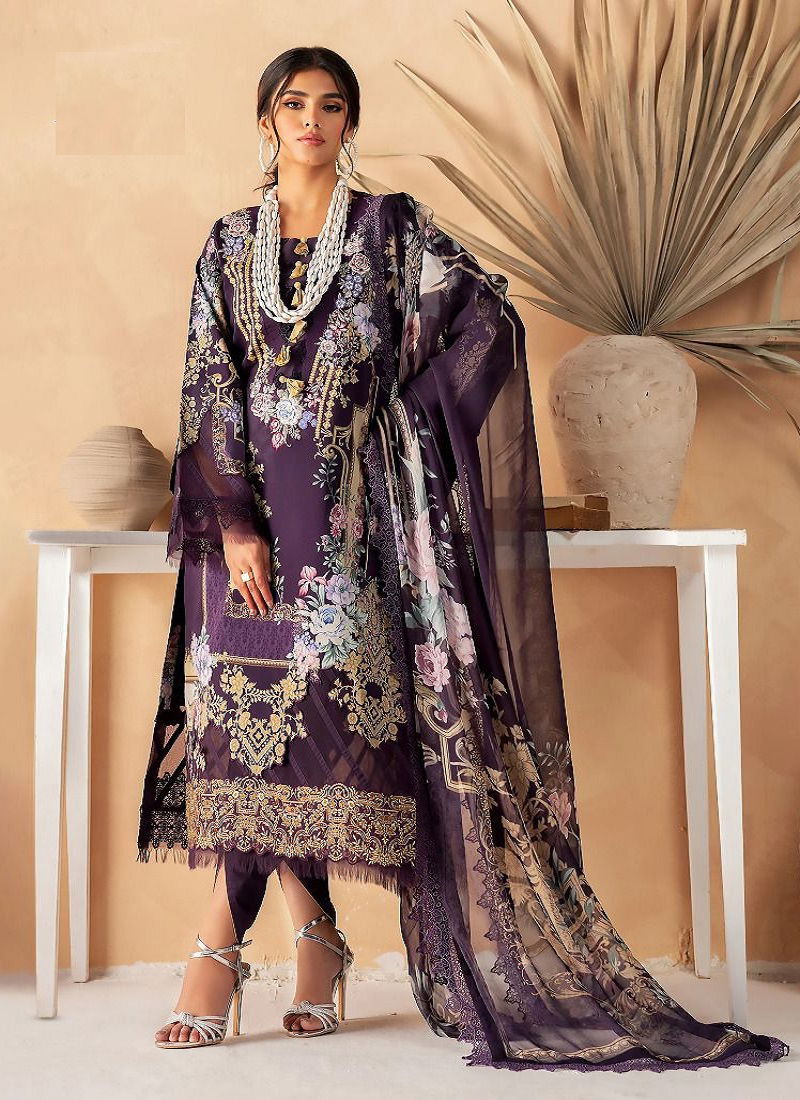 Ayzel Summer Collection Cotton Pakistani Suits Catalog